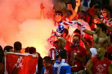 Οι ομογενείς αποθέωσαν τον Ολυμπιακό (PHOTOS+VIDEO)