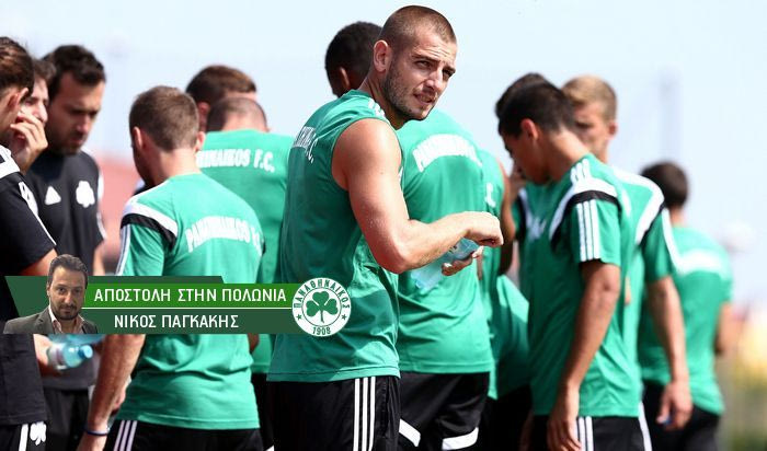 “Δροσερή” προπόνηση στον Παναθηναϊκό