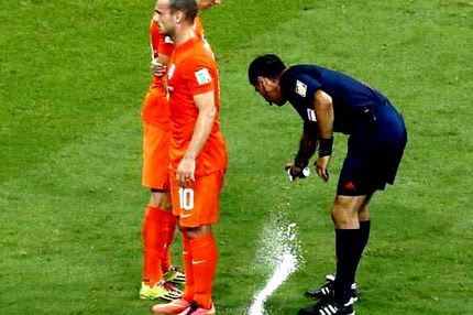 Με σπρέι τα γαλλικά πρωταθλήματα