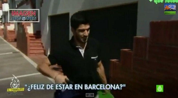 Κλειδώθηκε απ’ έξω ο Σουάρες (VIDEO)