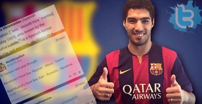 Τρέλα στο twitter με Σουάρες