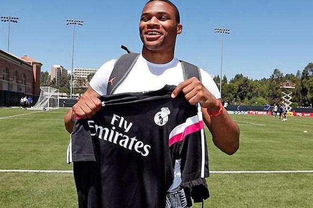 Και ο Ουέστμπρουκ στηρίζει Ρεάλ (PHOTO)