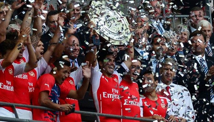 Η “χρυσή Βίβλος” του Community Shield: Τους έκανε 13 η Άρσεναλ