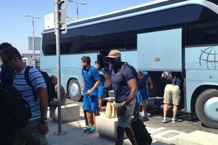 Αναχώρησε η αποστολή για Κύπρο