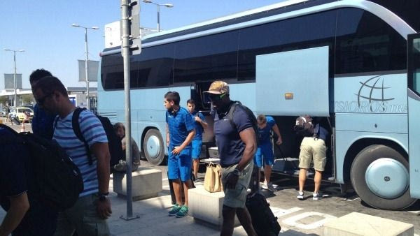 Αναχώρησε η αποστολή για Κύπρο