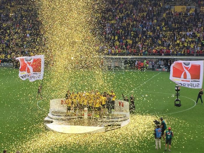 Η παρακάμερα του τελικού του γερμανικού Σούπερ Καπ