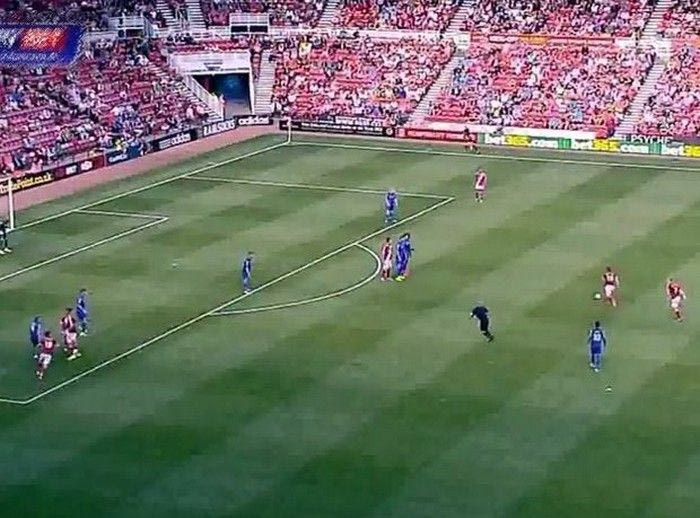 Τρομερή κομπίνα σε φάουλ από τη Μίντλεσμπρο (VIDEO)