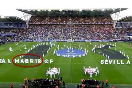 Γκάφα στην τελετή του Σούπερ Καπ (PHOTO)