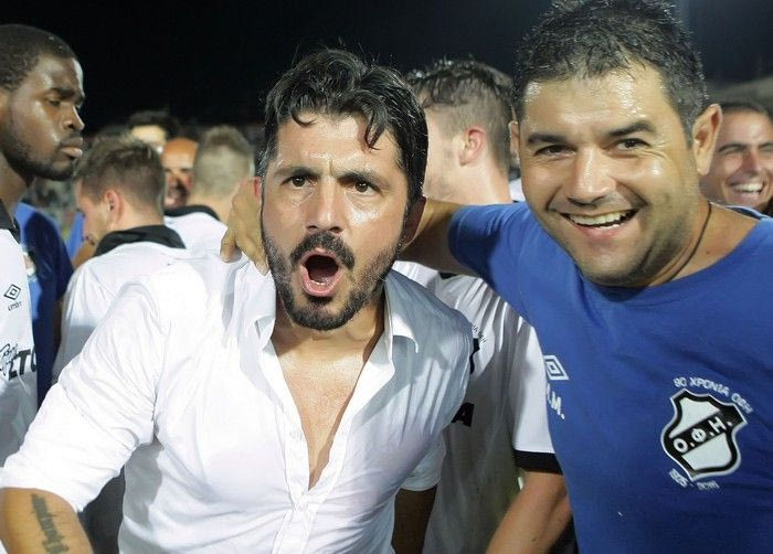 Η εισβολή και ο πανηγυρισμός του Γκατούζο (VIDEO+PHOTOS)