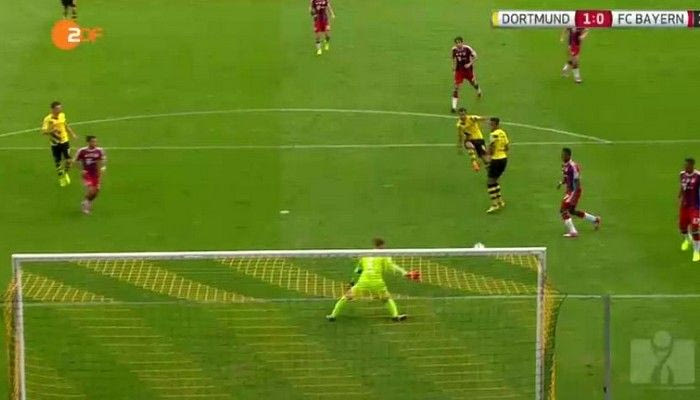 Η Ντόρτμουντ ανοίγει το σκορ επί της Μπάγερν (VIDEO)