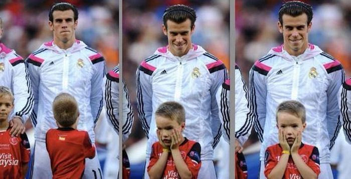 “Τρελάθηκε” μόλις είδε τον Μπέιλ (PHOTOS)