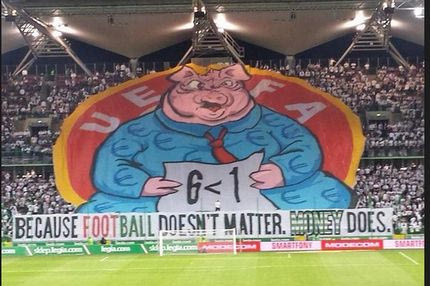 Φανταστικό κορεό απάντηση της Λέγκια στην UEFA