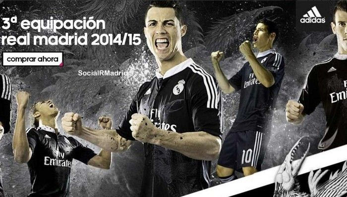 Μαύρη με… δράκο η τρίτη φανέλα της Ρεάλ (PHOTOS)