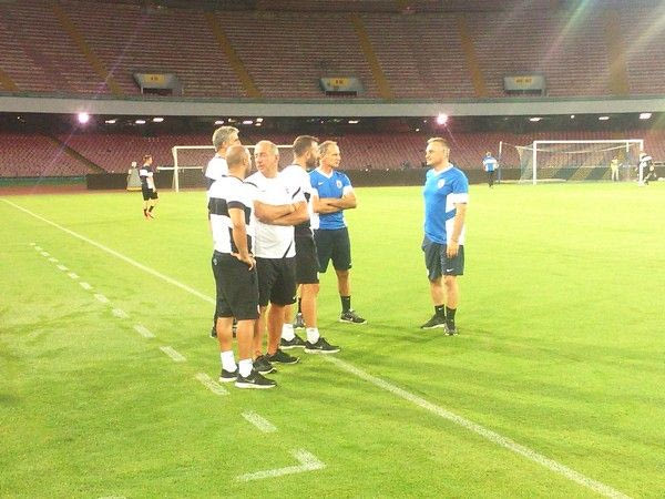 Η προπόνηση στο “Σαν Πάολο” (PHOTOS+VIDEOS)