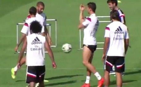 Η άσεμνη χειρονομία του Ρονάλντο στον Ντι Μαρία (VIDEO)