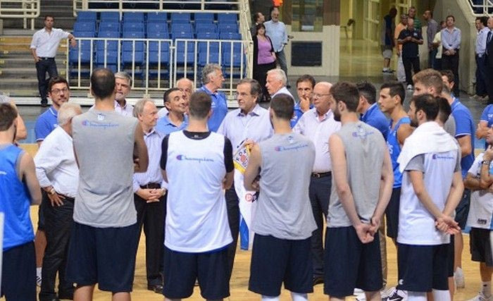 Επίσκεψη Σαμαρά στην Εθνική