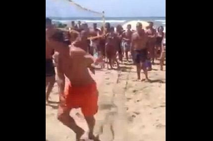 Σόου Τότι και στο beach volley (VIDEO)
