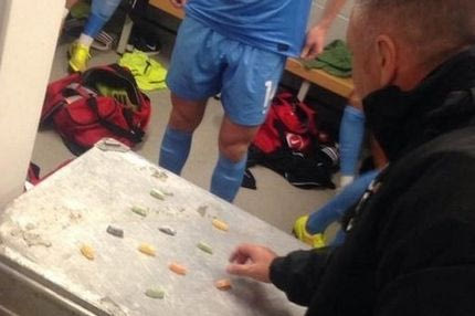 Ανάλυση αγώνα με… ζελεδάκια! (PHOTO)