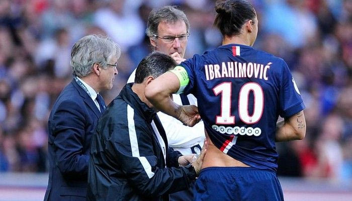 Αποχώρησε τραυματίας ο Ζλάταν