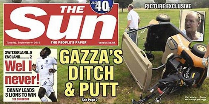 Έπεσε σε χαντάκι με όχημα ο μεθυσμένος Γκασκόιν