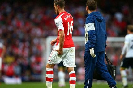 Εκτός για έξι εβδομάδες ο Ράμσεϊ, “νοσοκομείο” η Άρσεναλ