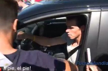 Πάτησε γυναίκα ο Μπέιλ (VIDEO)