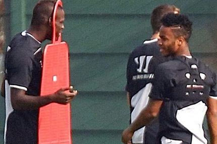 Σαν μικρό παιδί ο Μπαλοτέλι (PHOTOS)