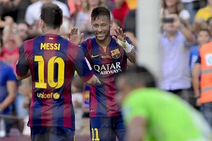 Με 2-0 προηγείται η Μπαρτσελόνα κόντρα στον Άγιαξ