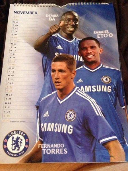 Επική γκάφα στο ημερολόγιο της Τσέλσι (PHOTO)