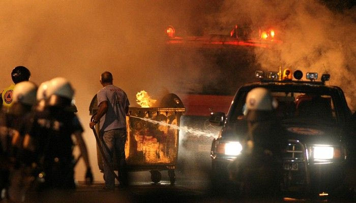 Συμπλοκές μεταξύ οπαδών του ΠΑΟΚ και του Ηρακλή