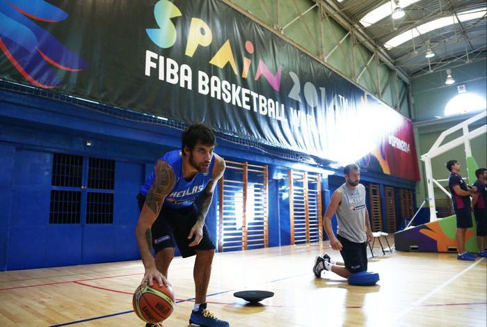 Μεγάλο κέφι στην προπόνηση της Εθνικής (VIDEO)