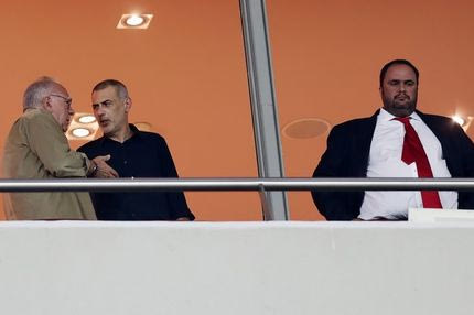 Ο Κόκκαλης έζησε από κοντά το θρίαμβο (PHOTOS)
