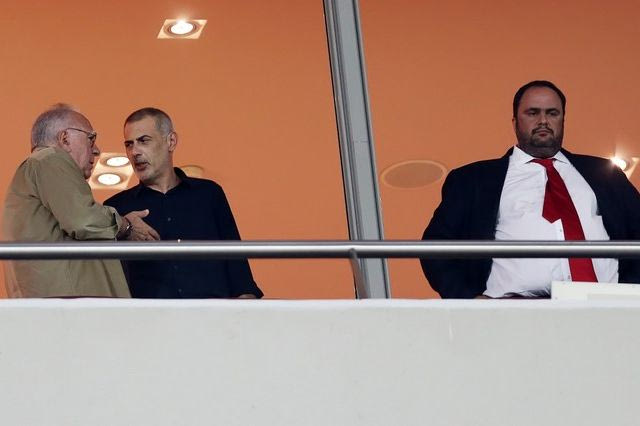 Ο Κόκκαλης έζησε από κοντά το θρίαμβο (PHOTOS)