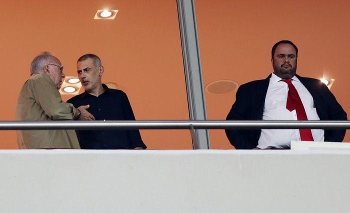 Ο Κόκκαλης έζησε από κοντά το θρίαμβο (PHOTOS)