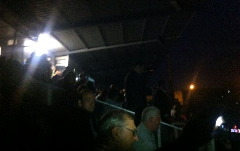 Σκοτάδι στο γήπεδο της Κομοτηνής (VIDEO)