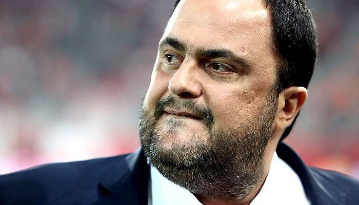 Δίπλα στην ομάδα ο Μαρινάκης