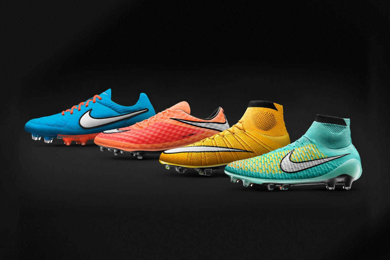 Η NIKE FOOTBALL παρουσιάζει τα νέα έντονα χρώματα για τη συλλογή των παπουτσιών της