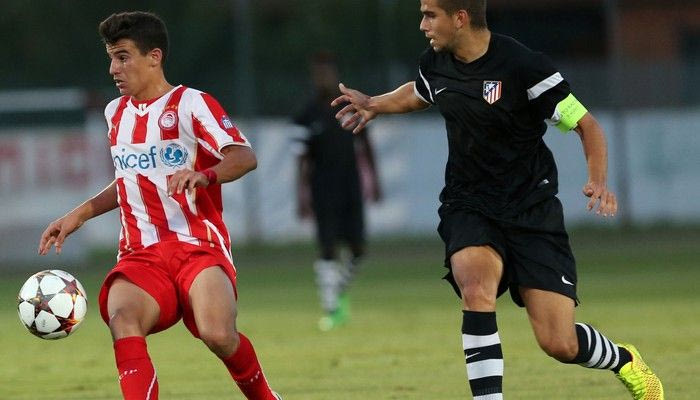 Νέοι: Ολυμπιακός – Ατλέτικο Μαδρίτης 1-2