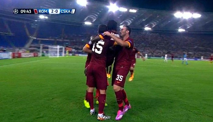 Τα πέντε γκολ της Ρόμα (VIDEOS)