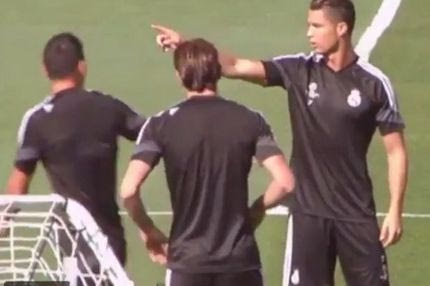 Ο Ρονάλντο έδιωξε τον Ροντρίγκες στην προπόνηση (VIDEO)