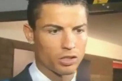 Ρονάλντο: “Δεν παίζω με τον Μέσι. Παίζω με την Μπαρτσελόνα” (VIDEO)