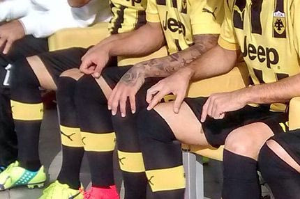 To backstage της φωτογράφισης της ΑΕΚ