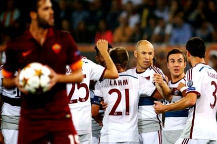 Εμφατική εφτάρα στη Ρόμα η Μπάγερν (videos)