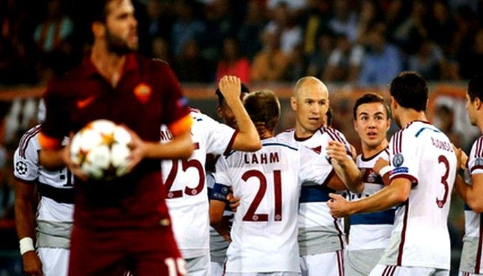 Εμφατική εφτάρα στη Ρόμα η Μπάγερν (videos)