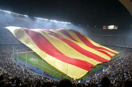 Υπέρ της ανεξαρτησίας της Καταλονίας η Μπαρτσελόνα