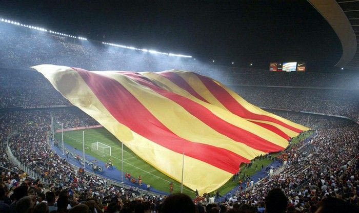 Υπέρ της ανεξαρτησίας της Καταλονίας η Μπαρτσελόνα