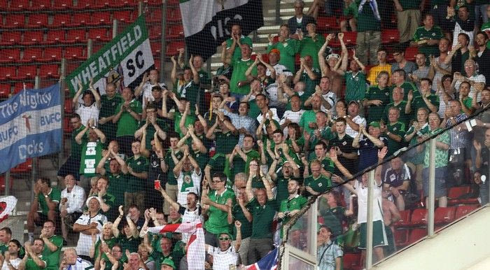 Το δοκάρι της Βόρειας Ιρλανδίας στην εκπνοή του ημιχρόνου (VIDEO)