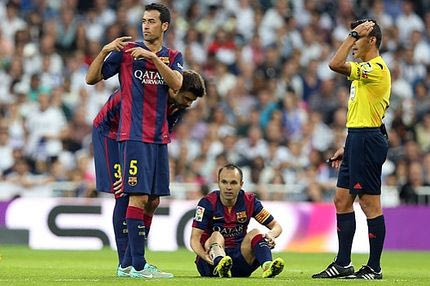 Τρεις εβδομάδες εκτός ο Ινιέστα