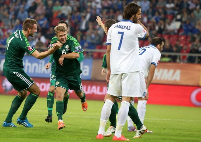 Η Βόρεια Ιρλανδία προηγείται 1-0 της Εθνικής (VIDEO)