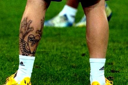 Το τατουάζ του Μέσι για το γιο του (PHOTO)